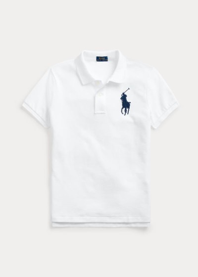 Camisa Polo Polo Ralph Lauren Skinny Fit Big Pony Mulher 21084-DVPY